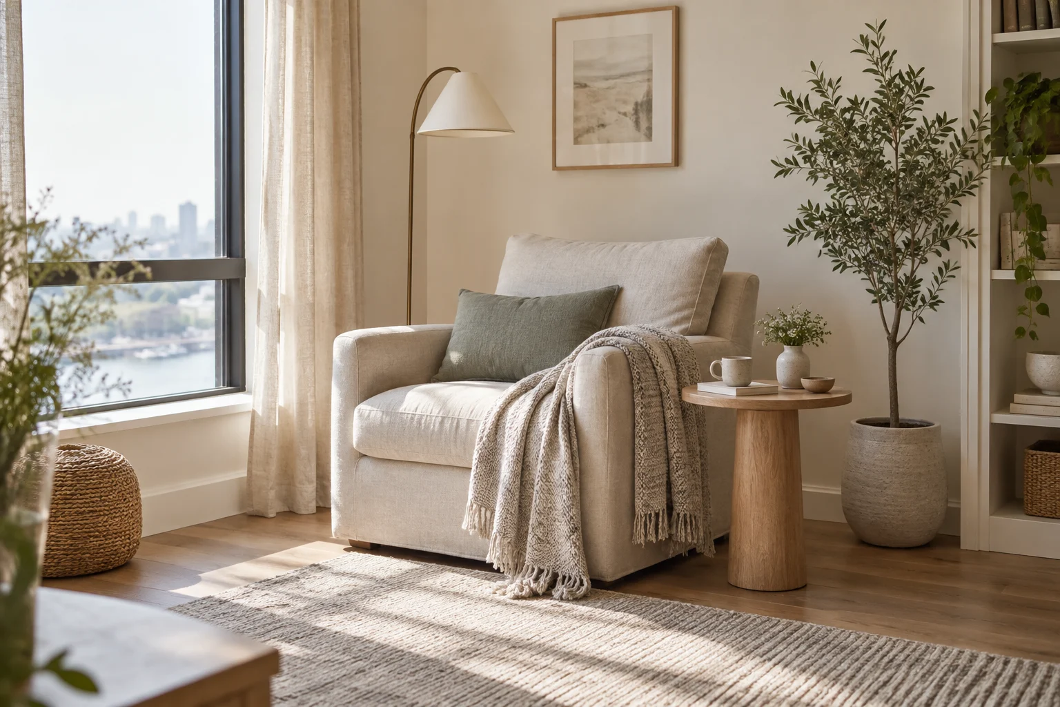 How to Create a Calmer, Brighter Corner at Home
